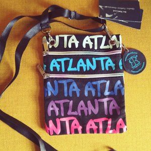 Retired! Robin Ruth ATLANTA Canvas Crossbody bag
